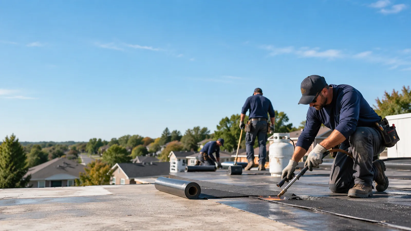 Flat Roof Leak Repair providers in Newburgh, IN
